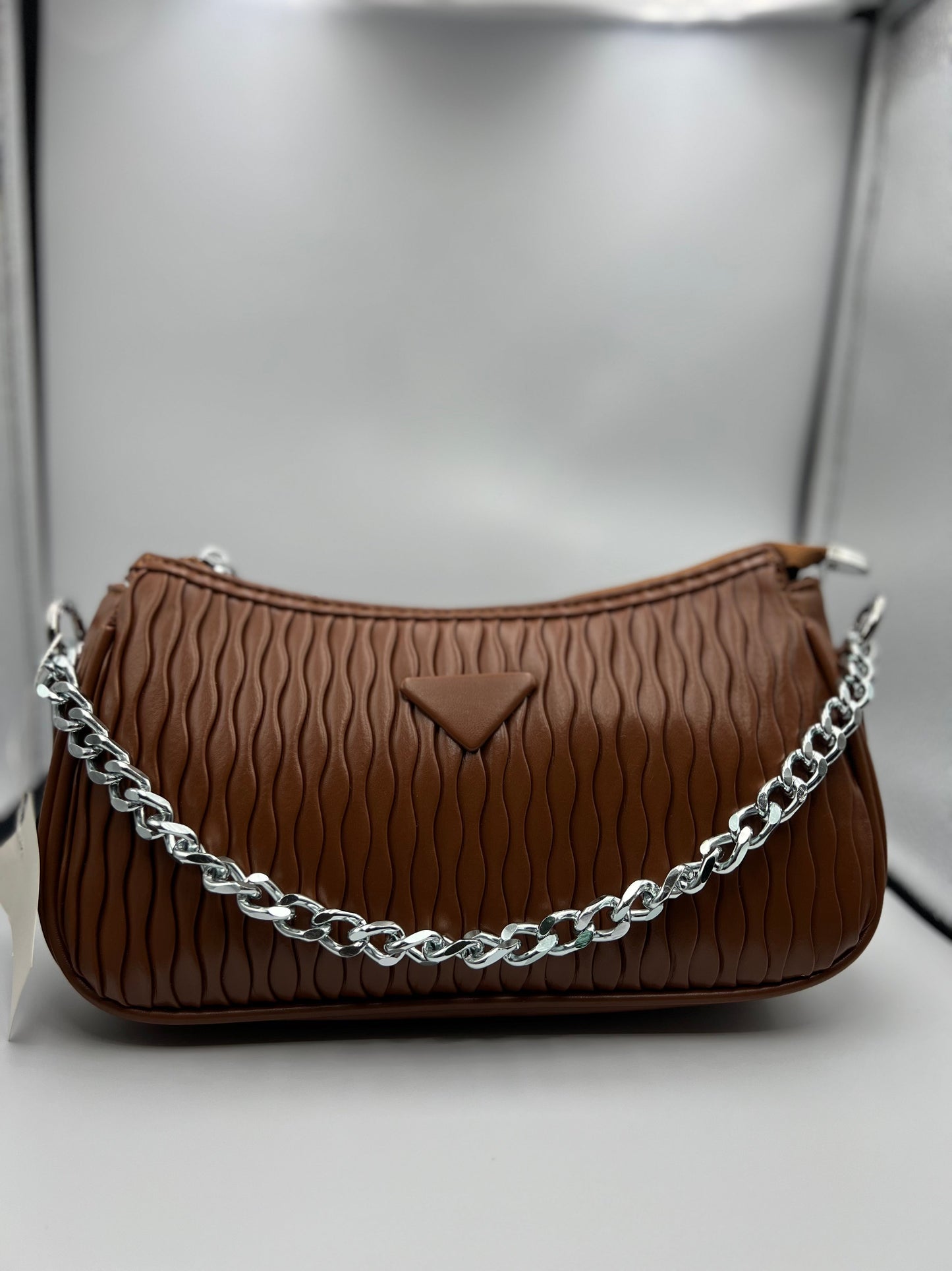 Chain-Style Handbag