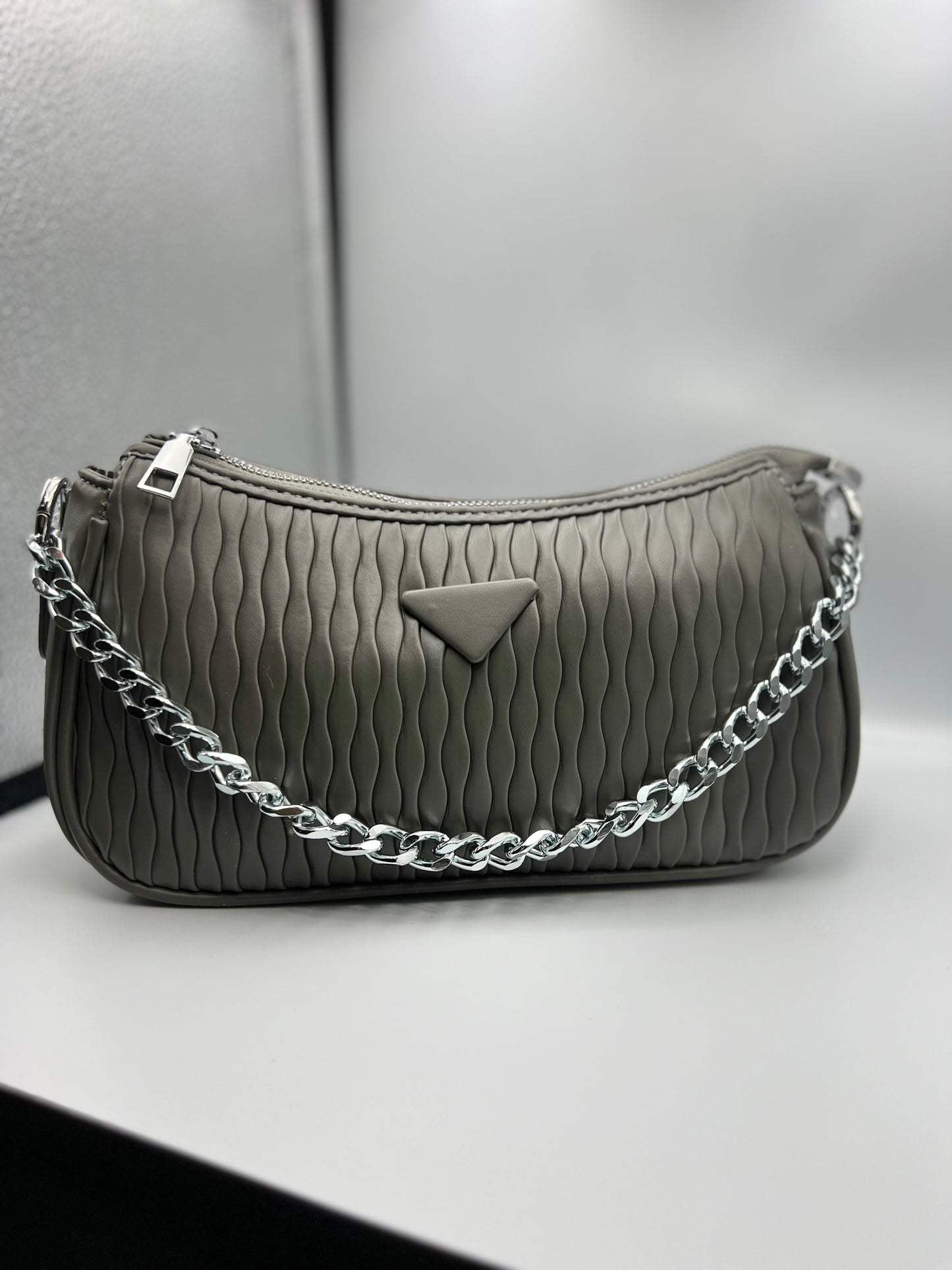 Chain-Style Handbag