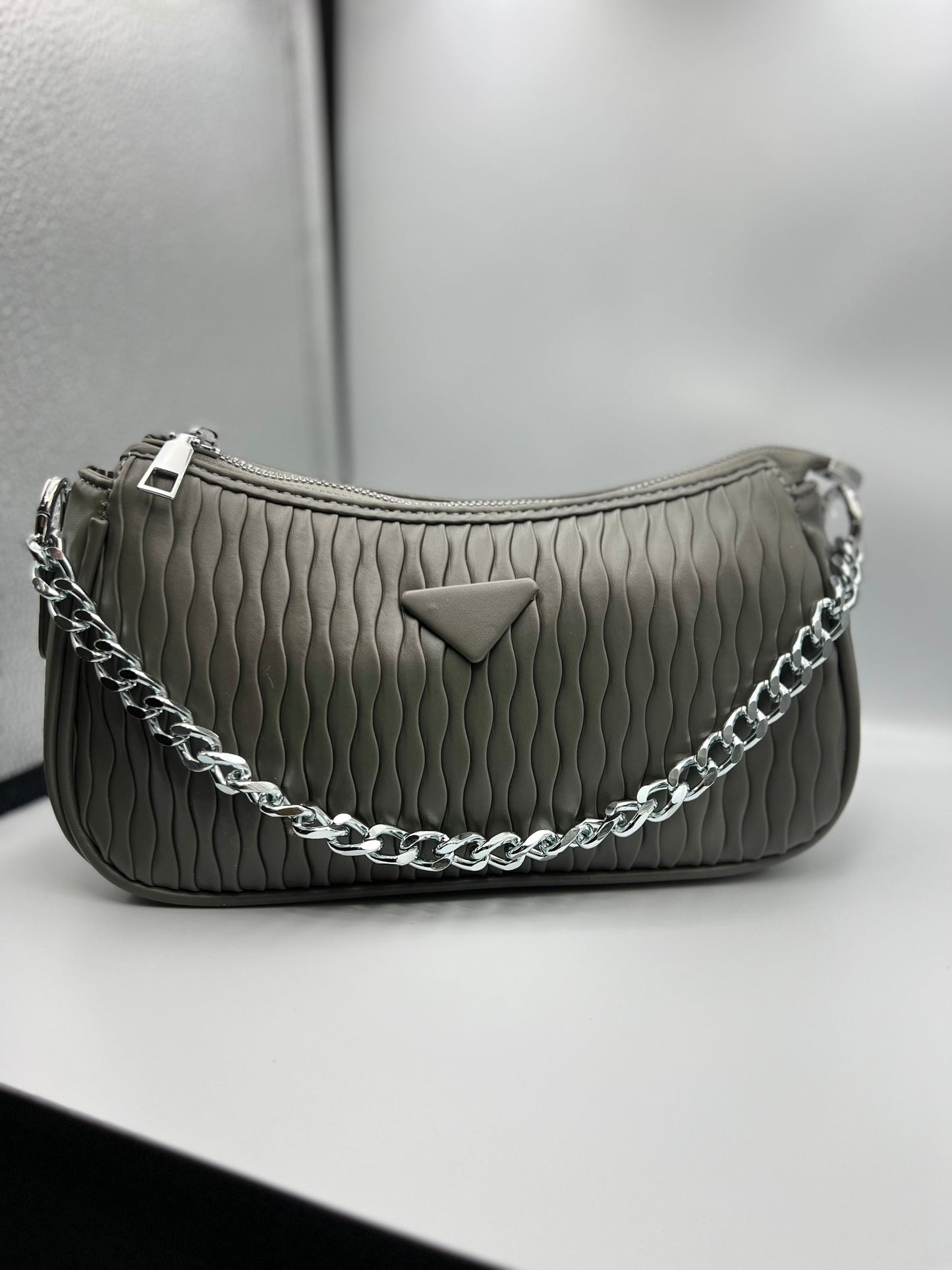 Chain-Style Handbag