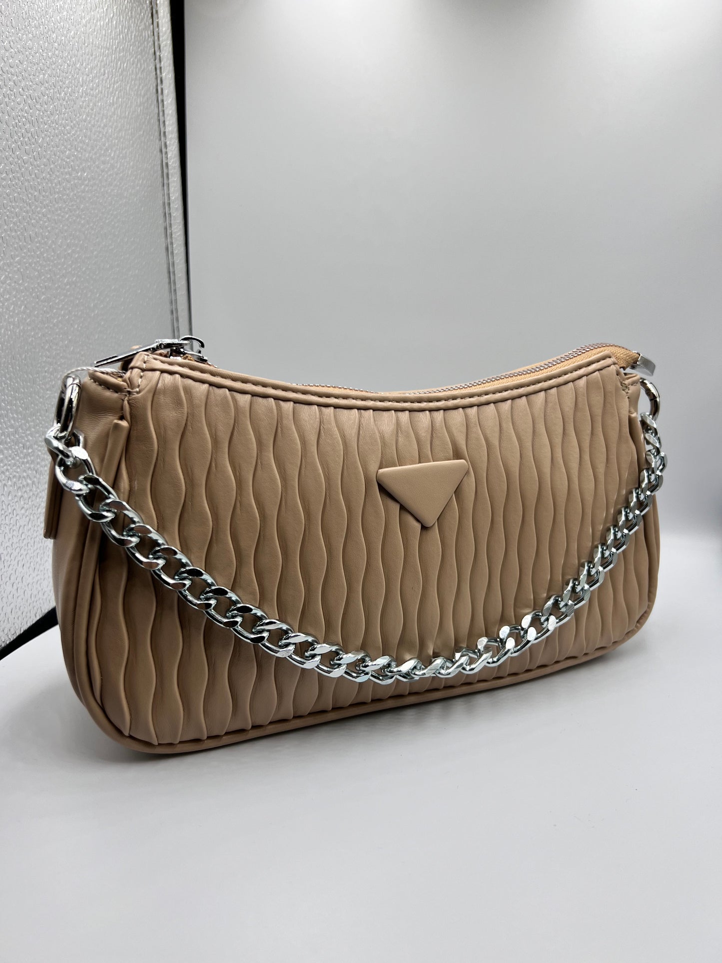 Chain-Style Handbag