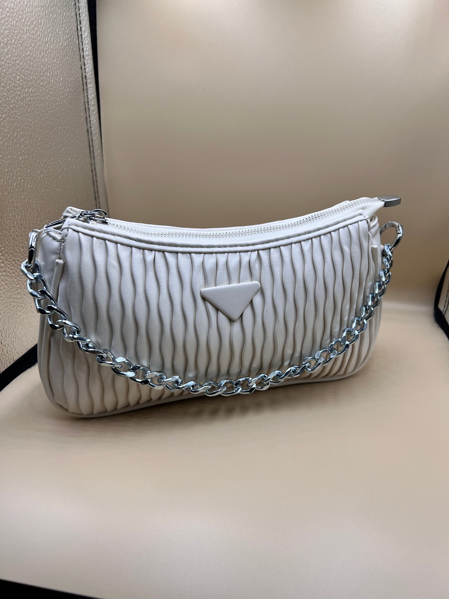 Chain-Style Handbag